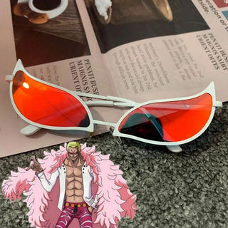 Donquixote Doflamingo Swan Glasses | Unique One Piece Anime-Inspired Sunglasses