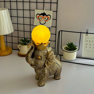 Adorable Elephant | Nightlight by Night, Desk Lamp by Day