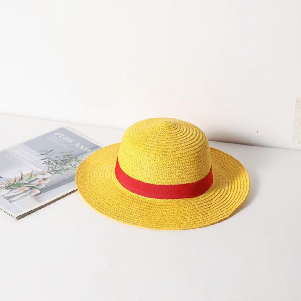 Monkey D. Luffy-Inspired Cosplay Straw Hat (Yellow) – Geekmonkey