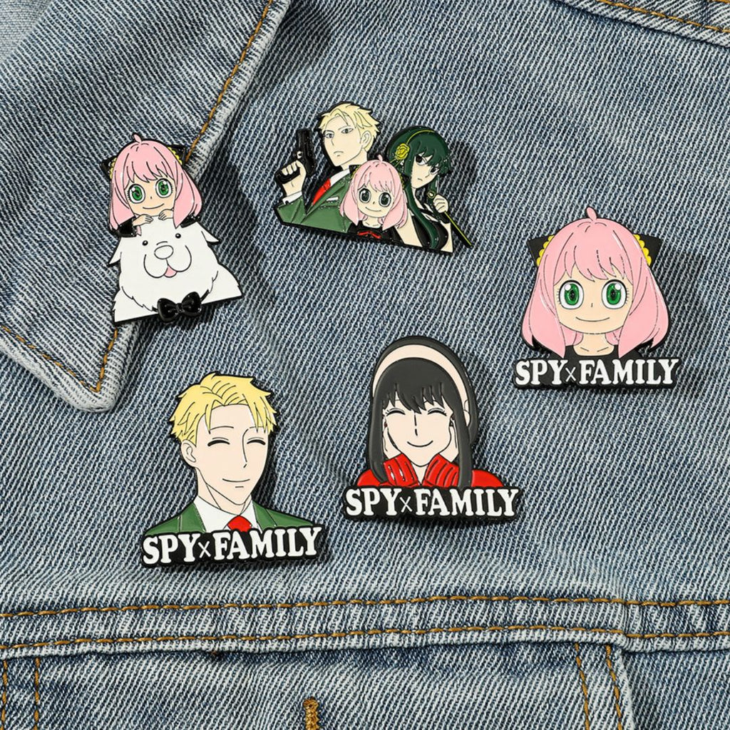 Collect Them All: Spy X Family Enamel Pins – Geekmonkey