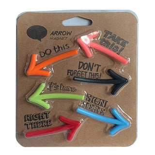 Arrow Fridge Magnet Set [Set of 6 Arrow Magnets]