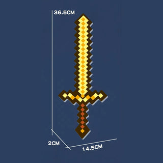 Minecraft Pixel LED Diamond Sword