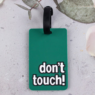 Funny Text Luggage Tag | Baggage Identifier Tags for Travellers