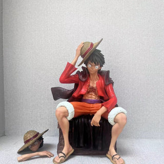 Changeable Parts Luffy Sitting Pose Figure