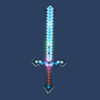 Minecraft Pixel LED Diamond Sword