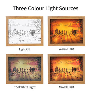 One Piece Light Painting | Luffy Crew LED Light Painting