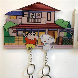 Shinchan Shiro Key Holder - Adorable Home Decor