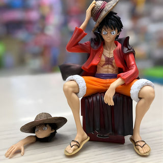 Changeable Parts Luffy Sitting Pose Figure