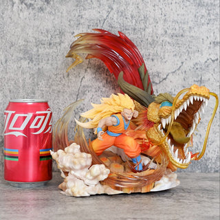 Goku’s Wrath with Shenron Figurine