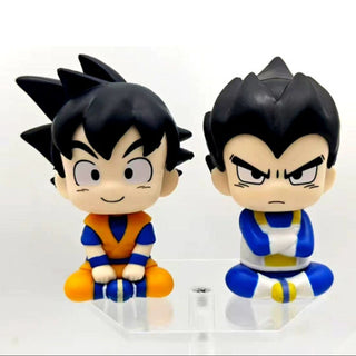 Chibi Saiyan Warrior PVC Collectibles | Dragon Ball Z Sitting Figurines