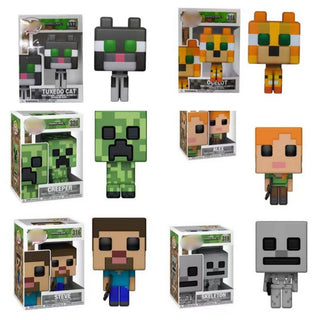 Minecraft Pop Vinyl Figures – Block Pop Heroes Collection