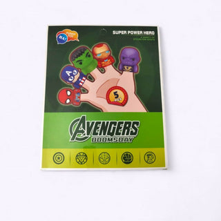 SuperHero Finger Puppets – Set of 5 Superheroes for Kids