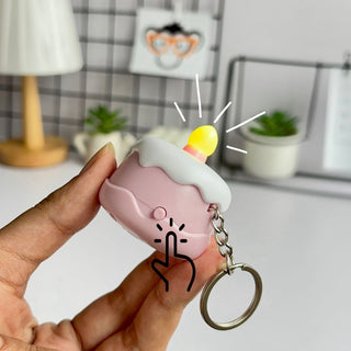 Candle Cake Keychain