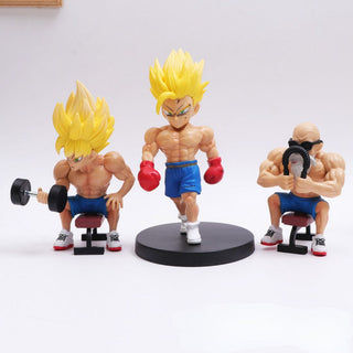 Saiyan Sweat Session Figurines