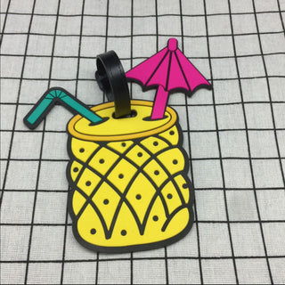 Holiday-Themed Luggage Tags – Fun Silicone Travel Bag Tags