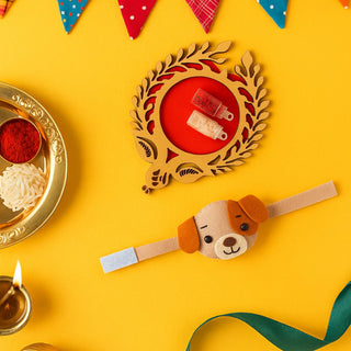 Animal Felt Rakhi Collection – Stick-On Rakhis for Babies n Toddlers