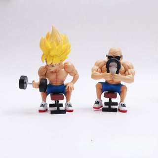 Saiyan Sweat Session Figurines