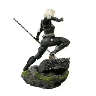 Black Widow Combat Pose Action Figure Statue