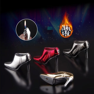 Heel Shaped Lighters | Windproof Adjustable High Flame Lighter