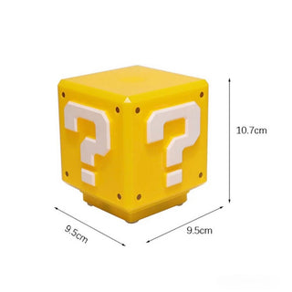 Mini Question Block Lamp | Mario Question Light with Sound