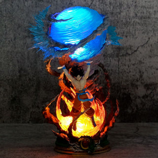 Goku Statue (Luminous Base) | Goku - Spirit Bomb Ready