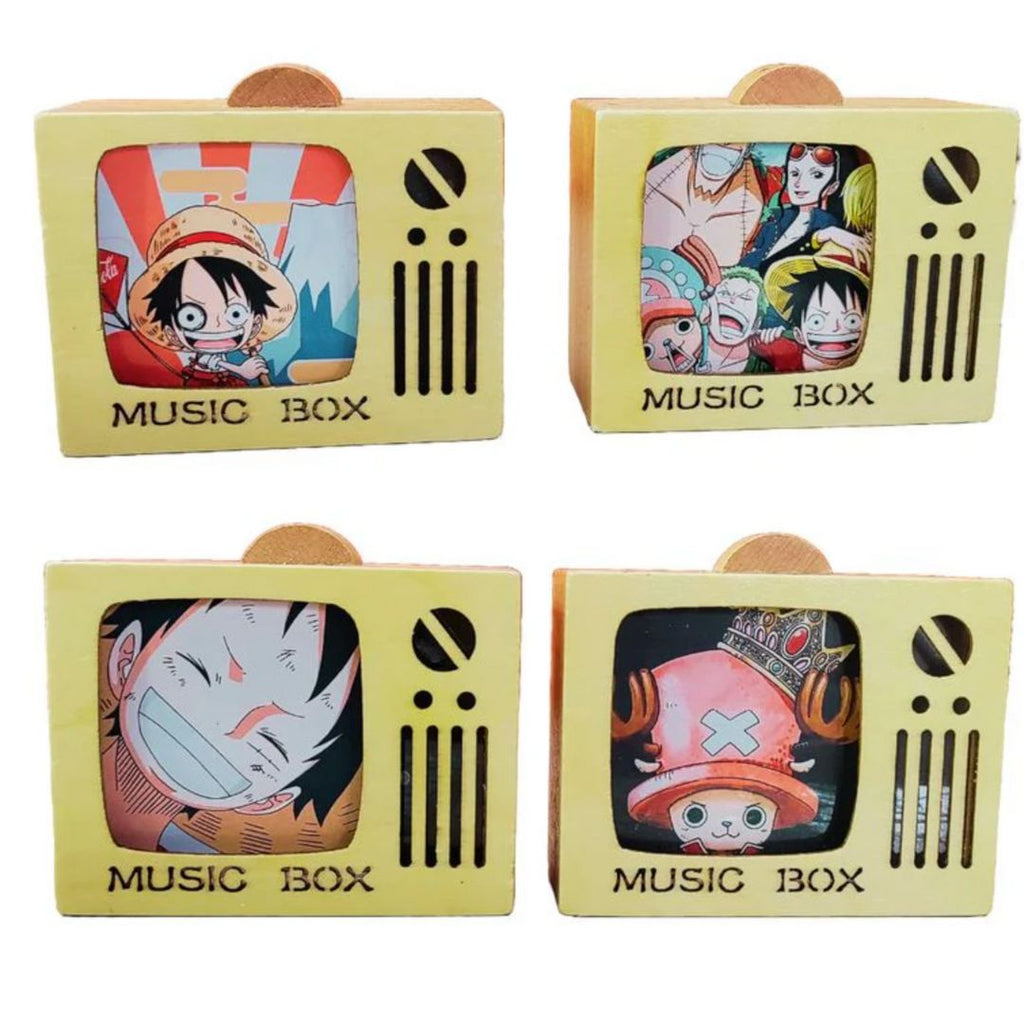 Retro One Piece Music Box |Television Style Music Box – Geekmonkey