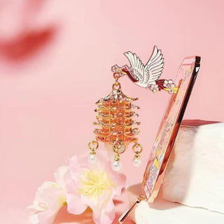 Light-Up Lantern Fridge Magnet | LED Pagoda Decorative Magnet