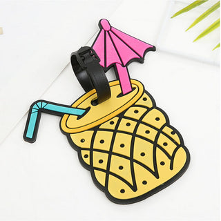 Holiday-Themed Luggage Tags – Fun Silicone Travel Bag Tags