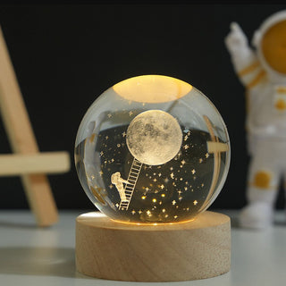 To The Moon Crystal Lamp | Gift a Moon 3D Lamp