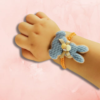 Soft Baby Rakhi – Fur-Backed Rakhi for Infants n Toddlers