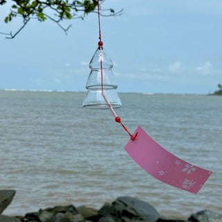 Tree Transparent Glass Blessing Bell