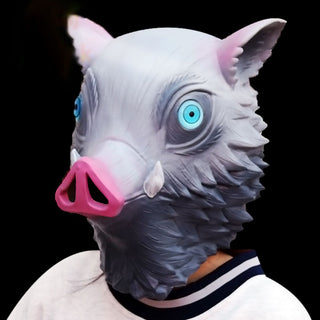 Inosuke Hashibira Boar Mask – Demon Slayer Cosplay Helmet