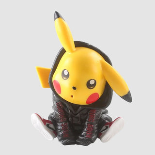 Awestruck Pikachu Figurine | Pikachu in a Hoodie