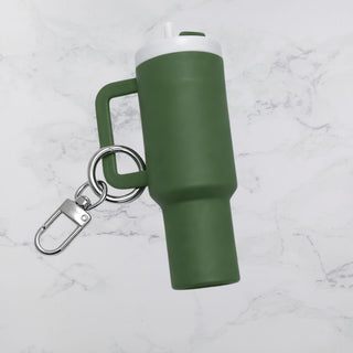 Mini Tumbler Keychain | Tiny Money Holder Keychain