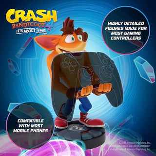Crash Bandicoot Gaming Controller And Phone Holder | Official Cable Guys Figure