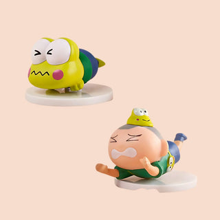 Chibi Charm Twins – Shinchan x Sanrio BFF Mini Figures (Pack of 2)