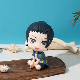 Chibi Gojo Satoru n Suguru Geto Sitting Figure Set | Jujutsu Kaisen Merchandise