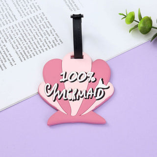 Holiday-Themed Luggage Tags – Fun Silicone Travel Bag Tags