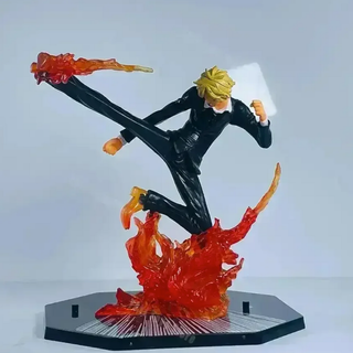 Sanji Diable Jambe Flame Kick PVC Figure