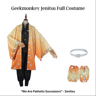 Agatsuma Zenitsu Cosplay Costume