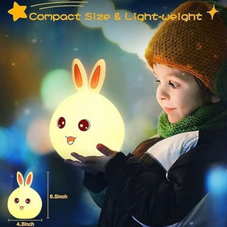 Cutesy Rabbit Lamp - Silicon LED Night Light