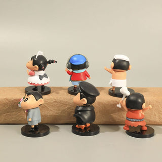 Shinchan Car Decor Figures | 8 cm Collectible Figurines