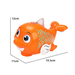 Musical Fish Toy for Kids | Ball Thrower Bump n Go Fish