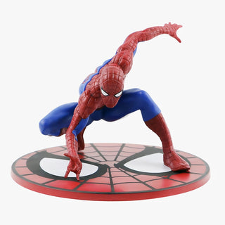 Spider-Man Classic Landing Action Figure – Hero Pose PVC Statue