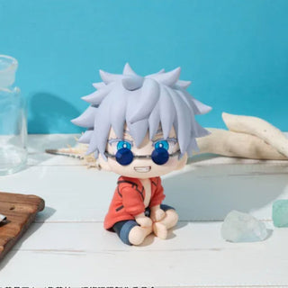 Chibi Gojo Satoru n Suguru Geto Sitting Figure Set | Jujutsu Kaisen Merchandise