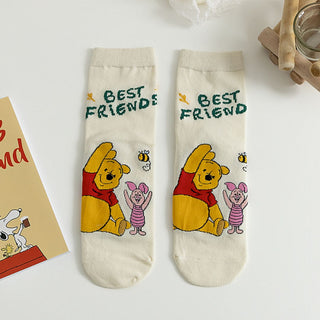 Cute Cartoon Socks | Mickey n Friends Socks [ Set of 5]