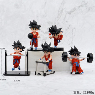 Gym Rat Goku Figurine | DBZ Workouts Figurine