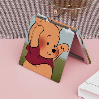 Cute Pooh Pocket Mirror | Collectible Mirror with High Resolution Print