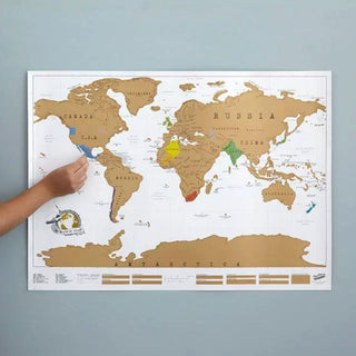 Travel Sojourns - Scratch World Map