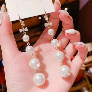 Celeste Pearl Drop Earrings